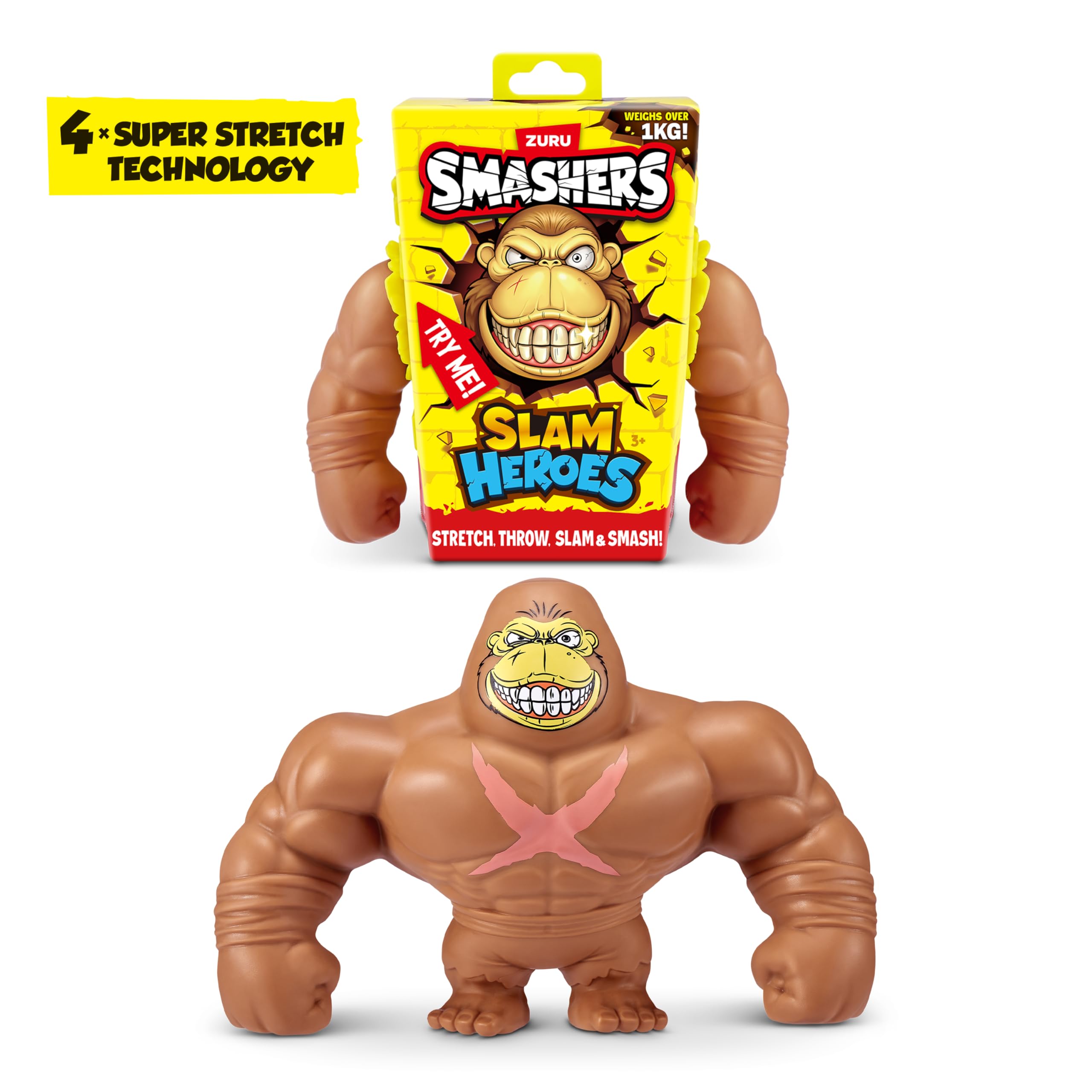 アルプスのリズムシリーズ 「ゴリラのバンドマン」 Amazon | Smashers-SLAM Heroes-シリーズ1-ゴリラ1(ブラウン